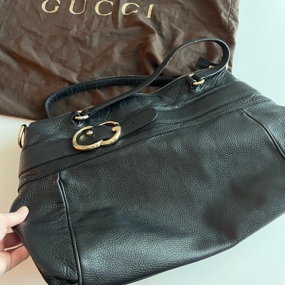 Gucci Black Leather Women's Bag - Picture 10 of 10
